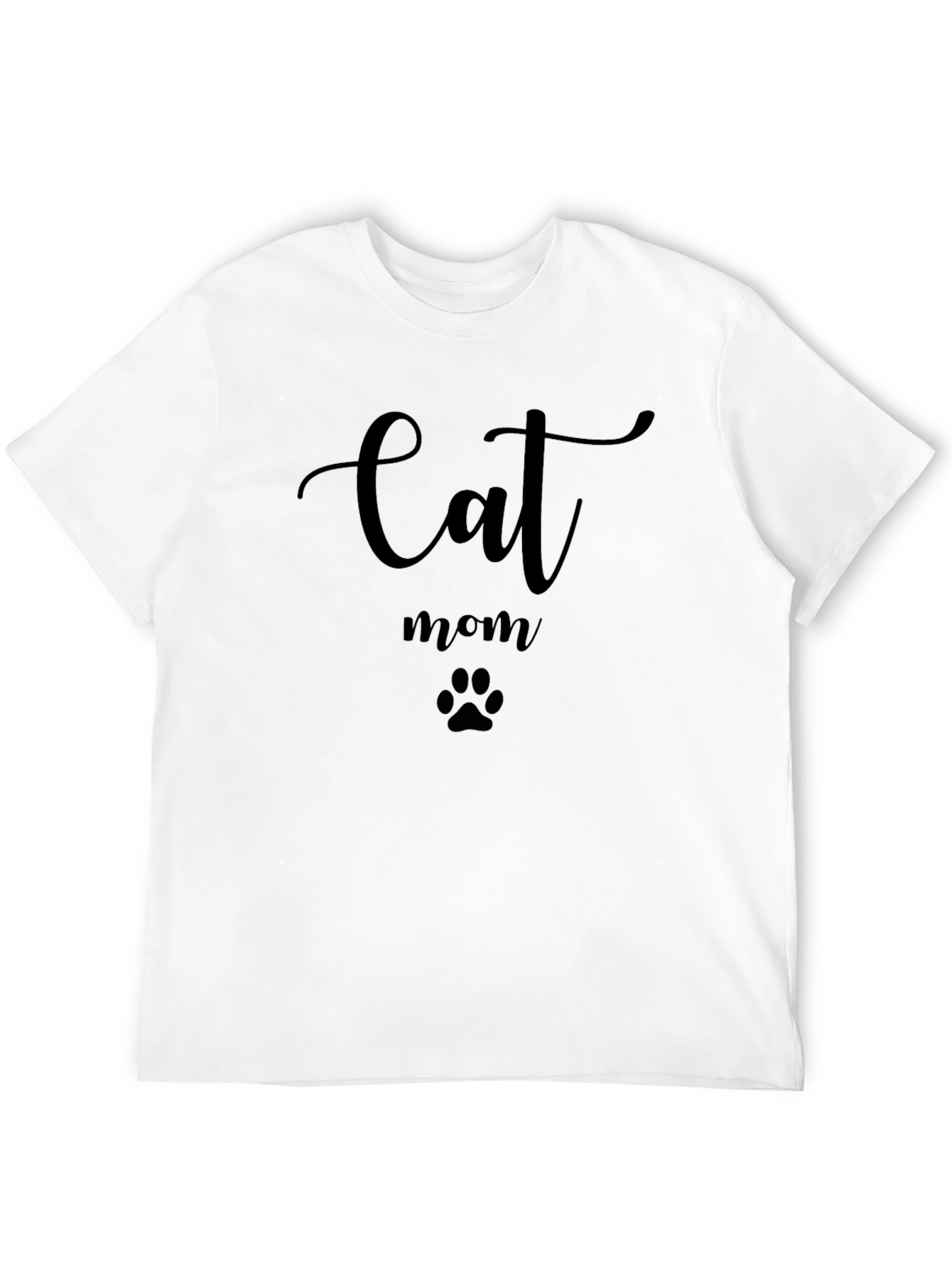 Cat Mom Graphic Tee - Stylish & Comfortable