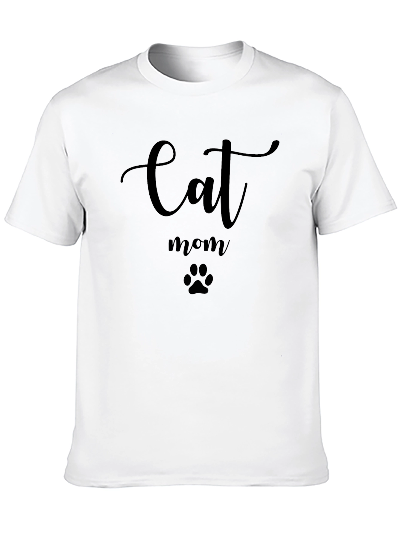 Cat Mom Graphic Tee - Stylish & Comfortable