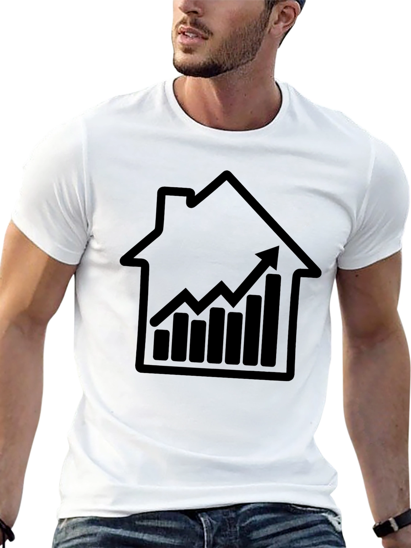 Real Estate Investor Black T-Shirt