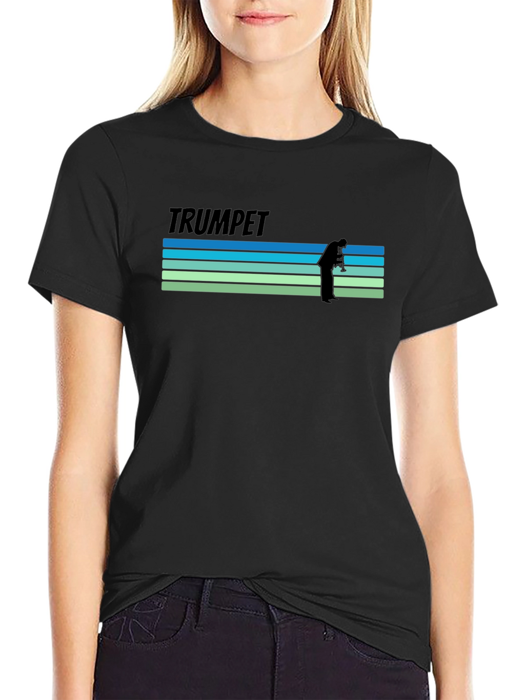 Trumpet Retro Band T-Shirt