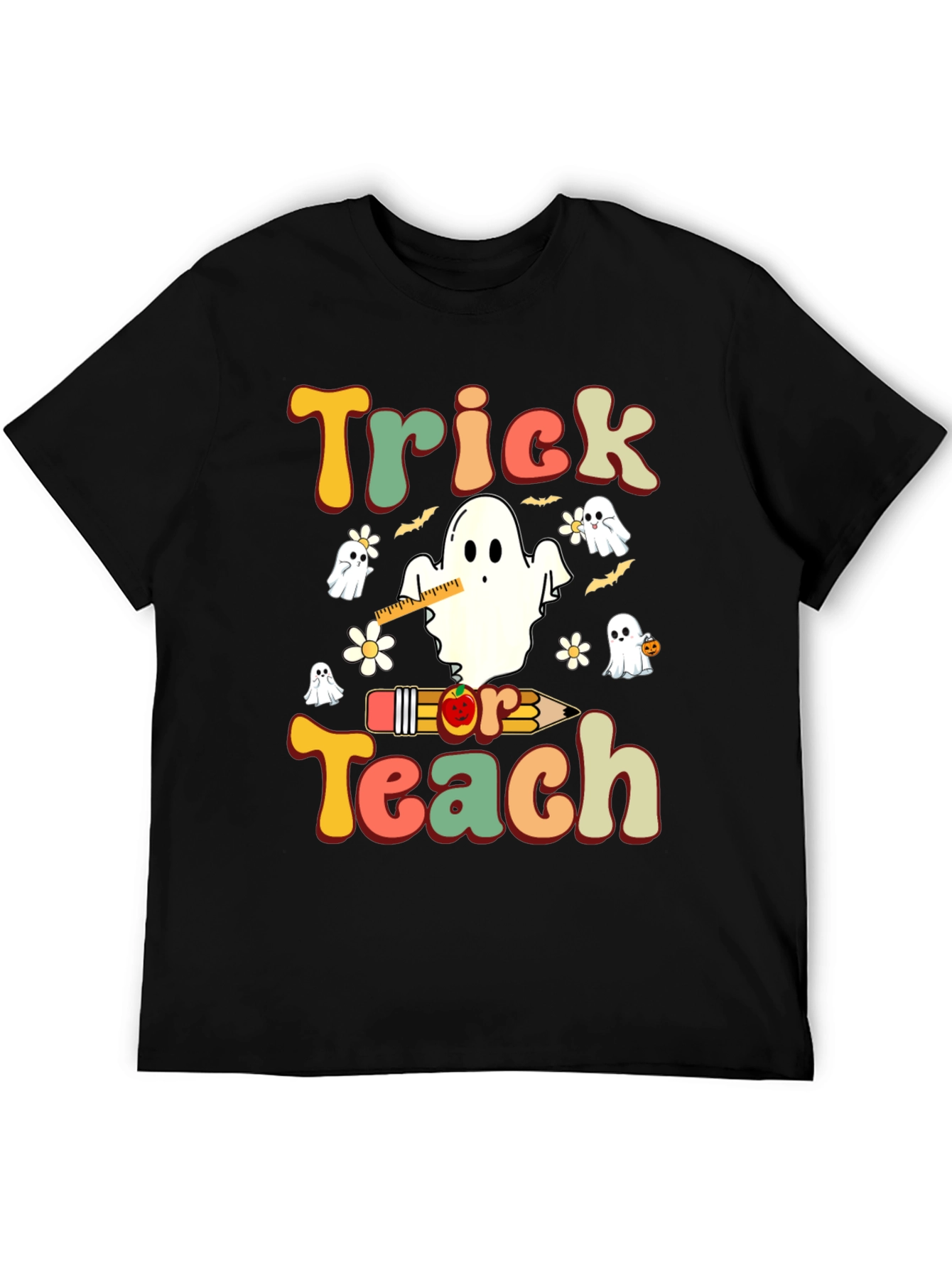 Trick or Teach Halloween Teacher T-Shirt