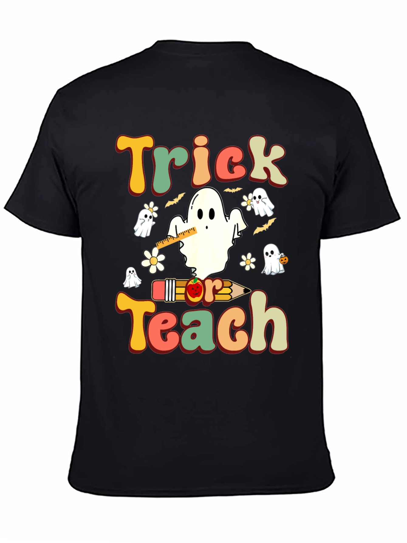 Trick or Teach Halloween Teacher T-Shirt