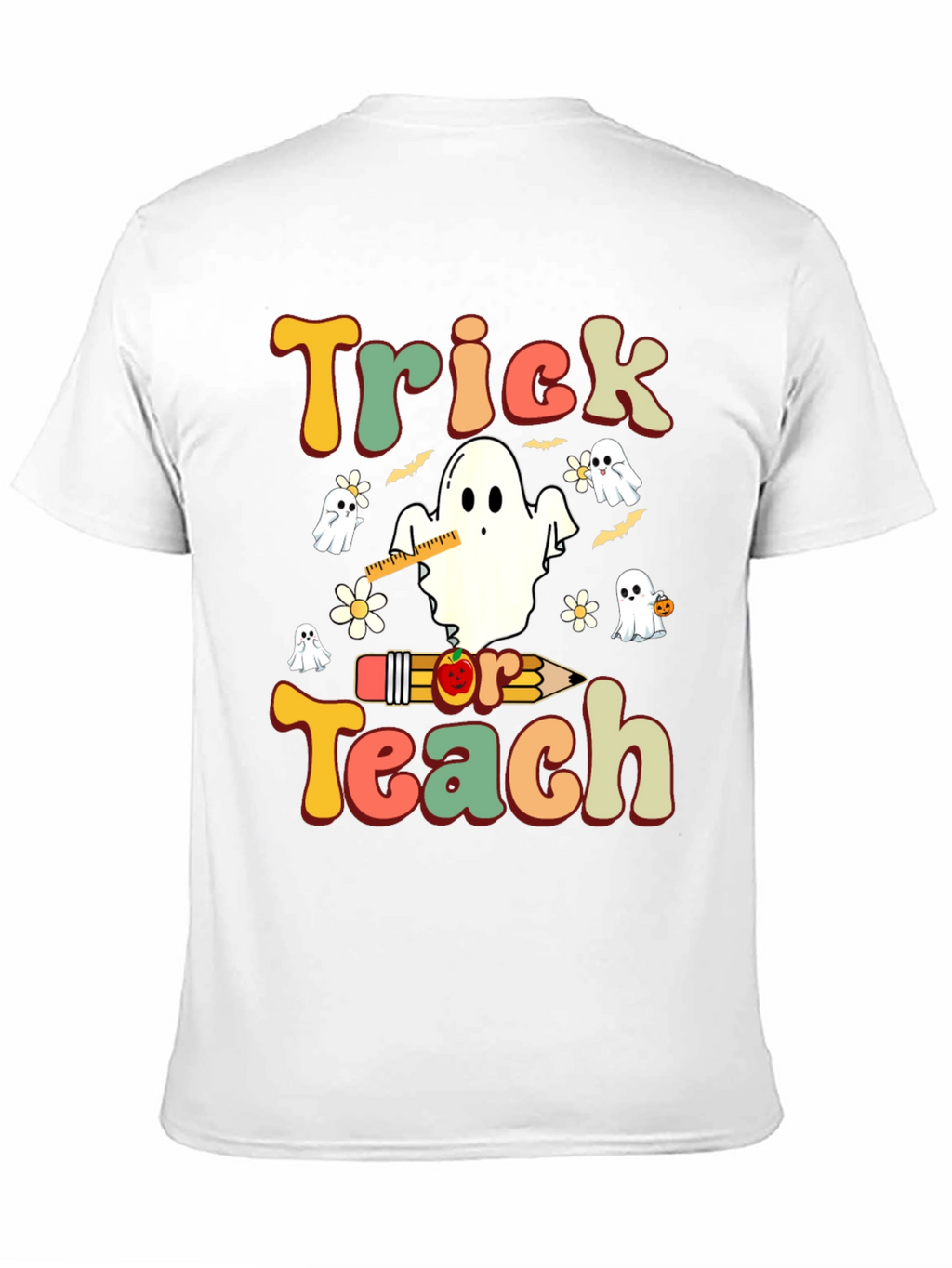 Trick or Teach Halloween Teacher T-Shirt