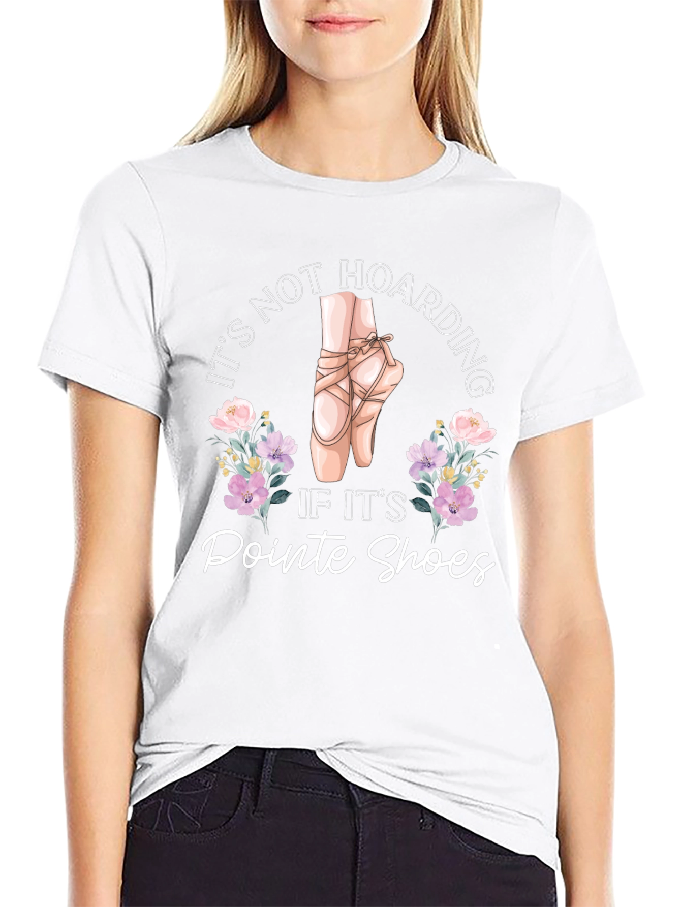 Ballet Lover T-Shirt - Pointe Shoes