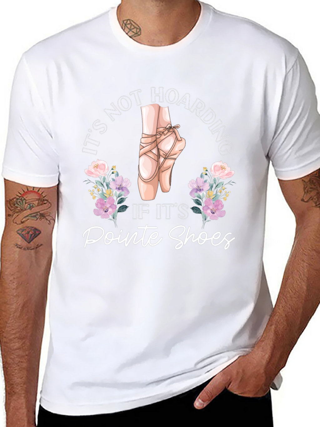 Ballet Lover T-Shirt - Pointe Shoes