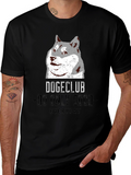 DogeClub Do Only Good Everyday Black T-Shirt
