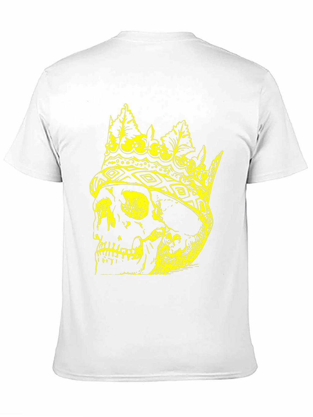King Skull Graphic T-Shirt - Black