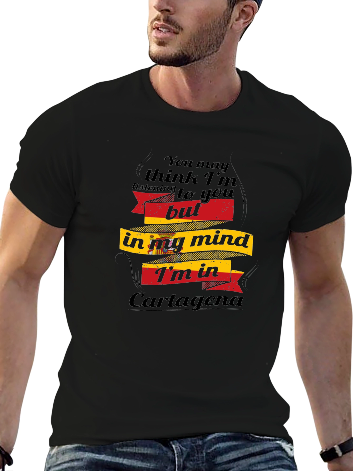 Cartagena Mind T-Shirt - Novelty Travel Shirt