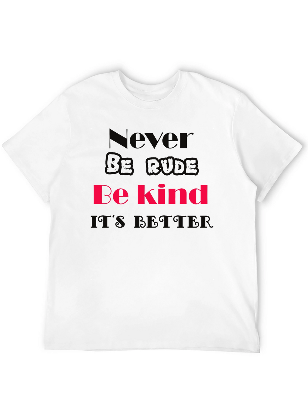Be Kind Graphic T-Shirt - Soft Cotton Tee