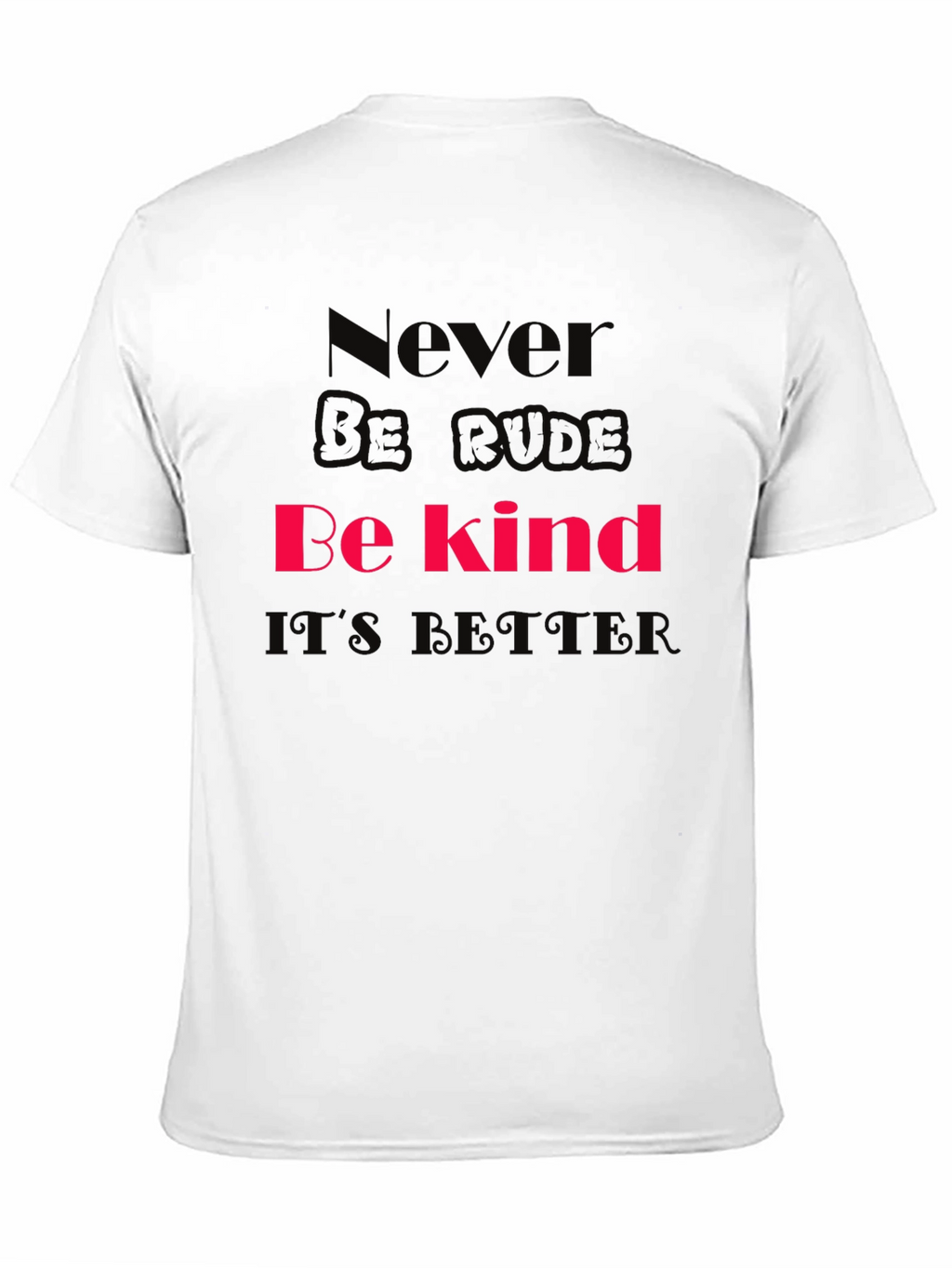 Be Kind Graphic T-Shirt - Soft Cotton Tee
