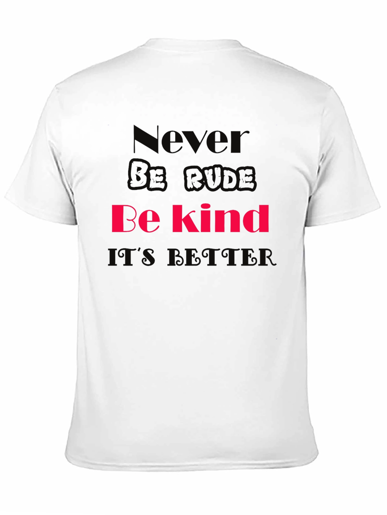 Be Kind Graphic T-Shirt - Soft Cotton Tee