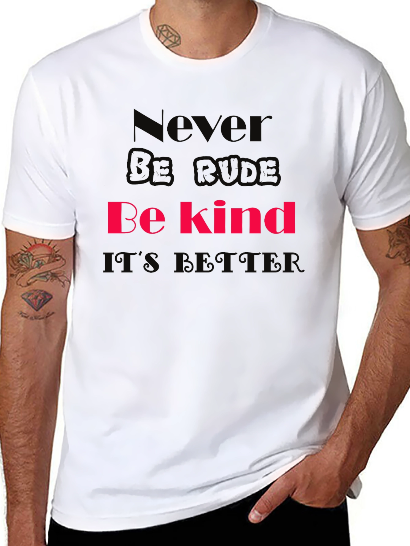 Be Kind Graphic T-Shirt - Soft Cotton Tee