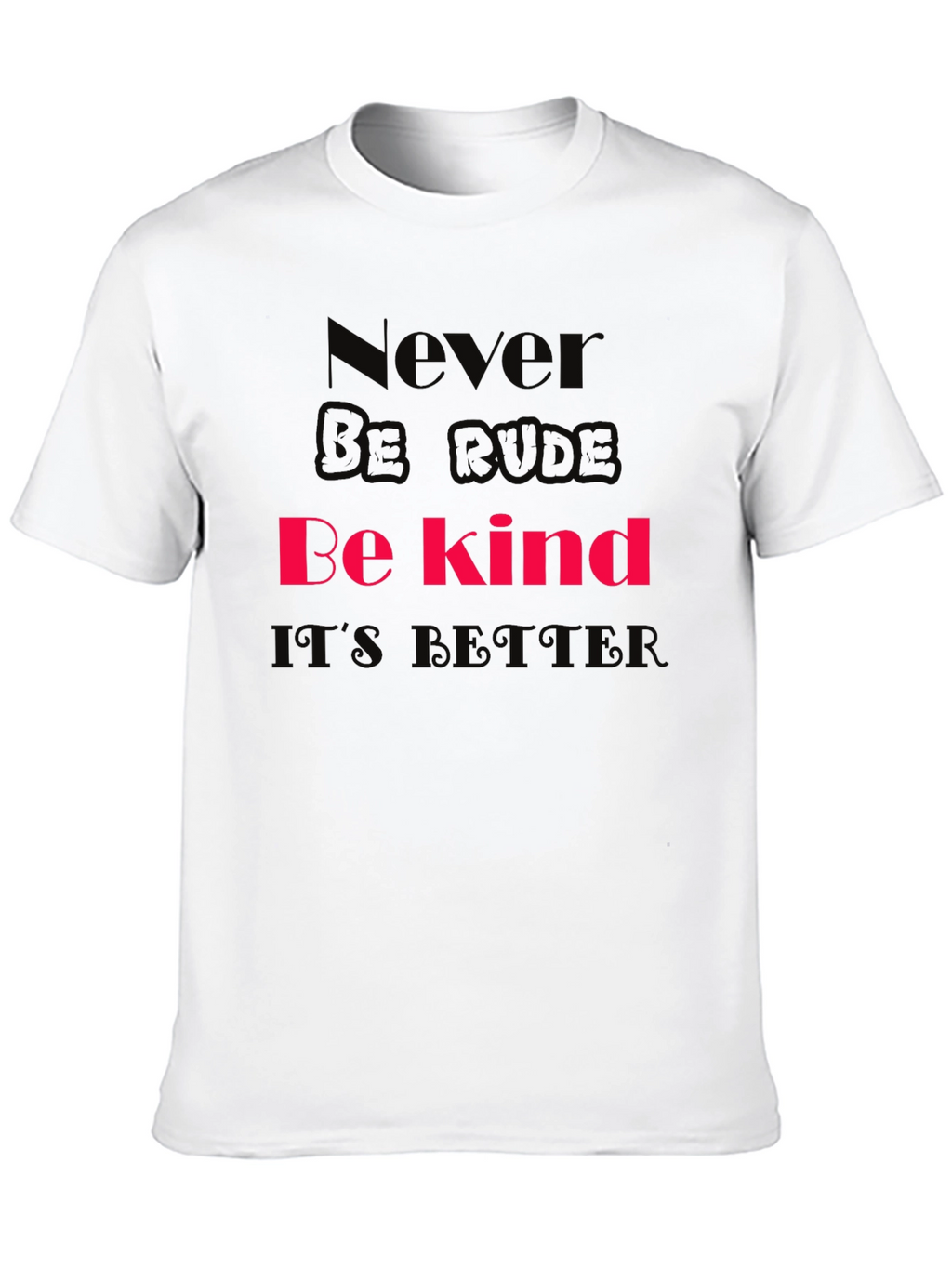 Be Kind Graphic T-Shirt - Soft Cotton Tee