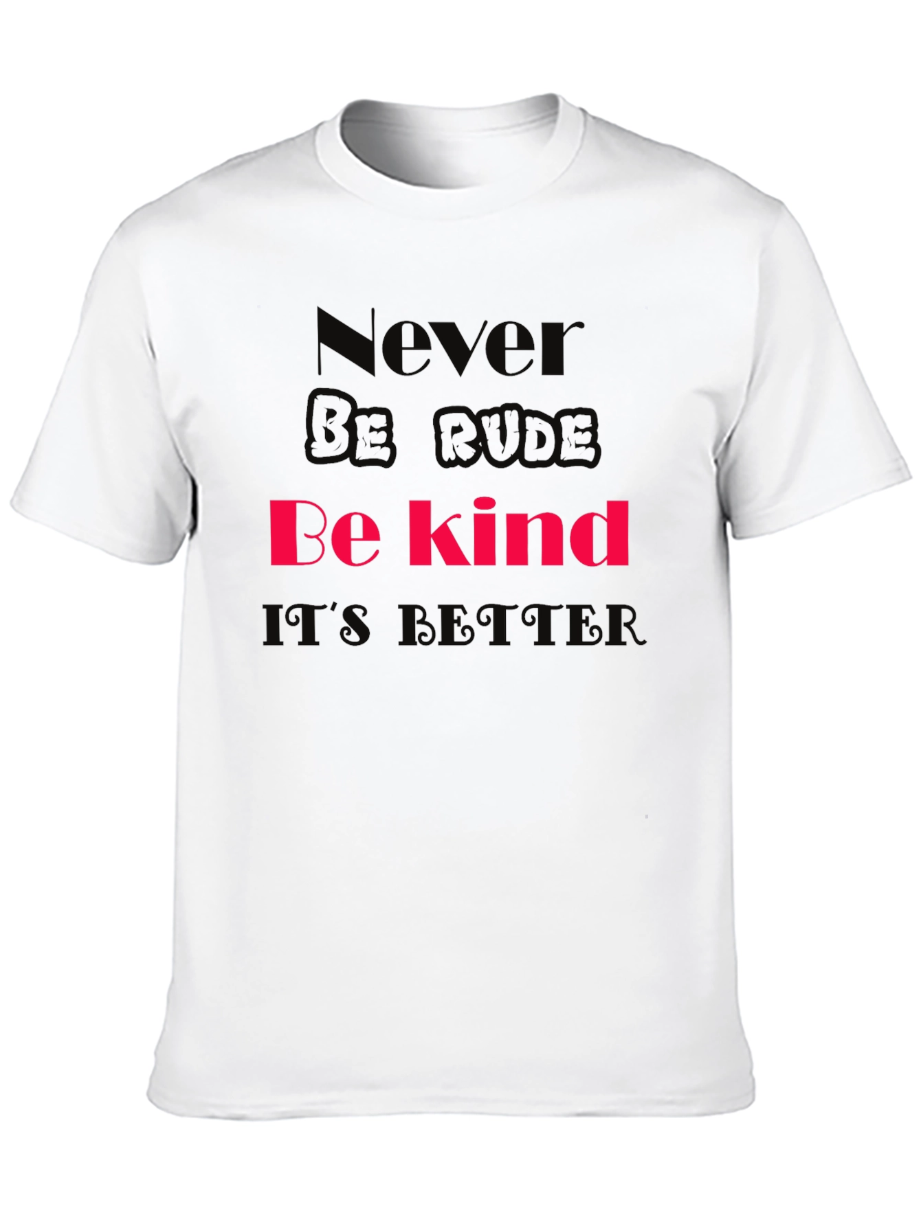 Be Kind Graphic T-Shirt - Soft Cotton Tee