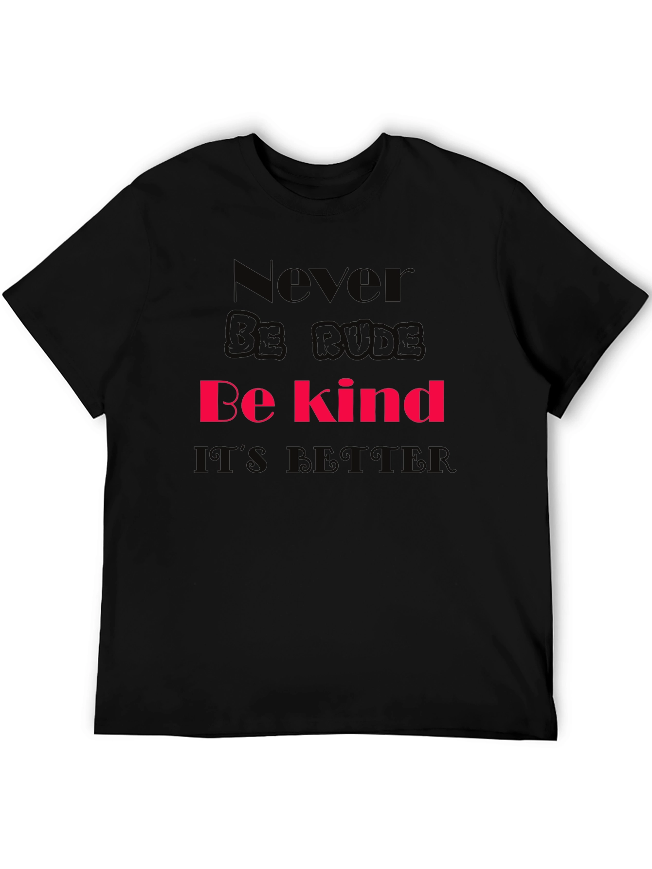 Be Kind Graphic T-Shirt - Soft Cotton Tee