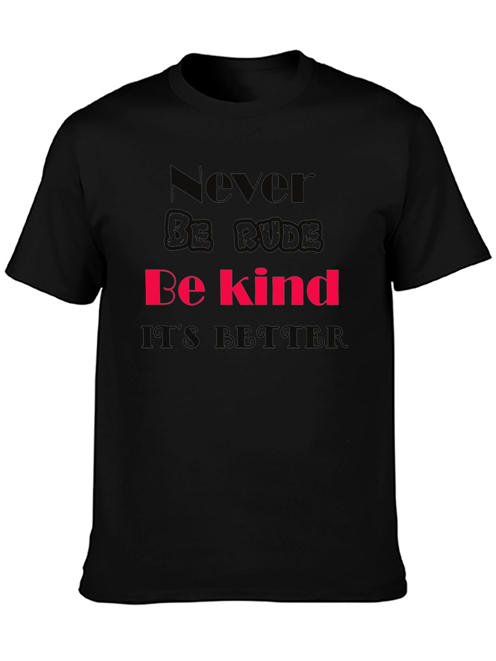 Be Kind Graphic T-Shirt - Soft Cotton Tee