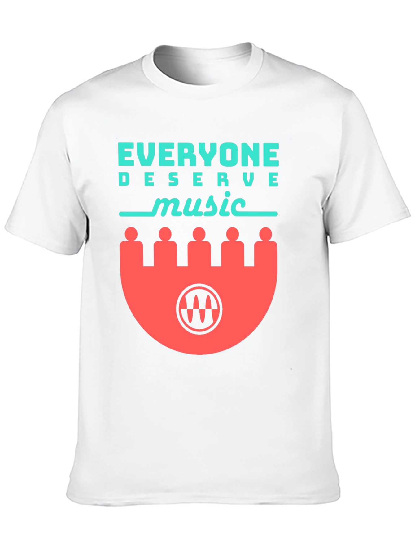 Everyone Deserves Music Graphic Tee - Black