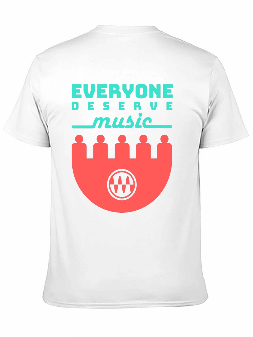 Everyone Deserves Music Graphic Tee - Black