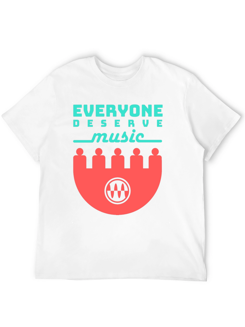 Everyone Deserves Music Graphic Tee - Black
