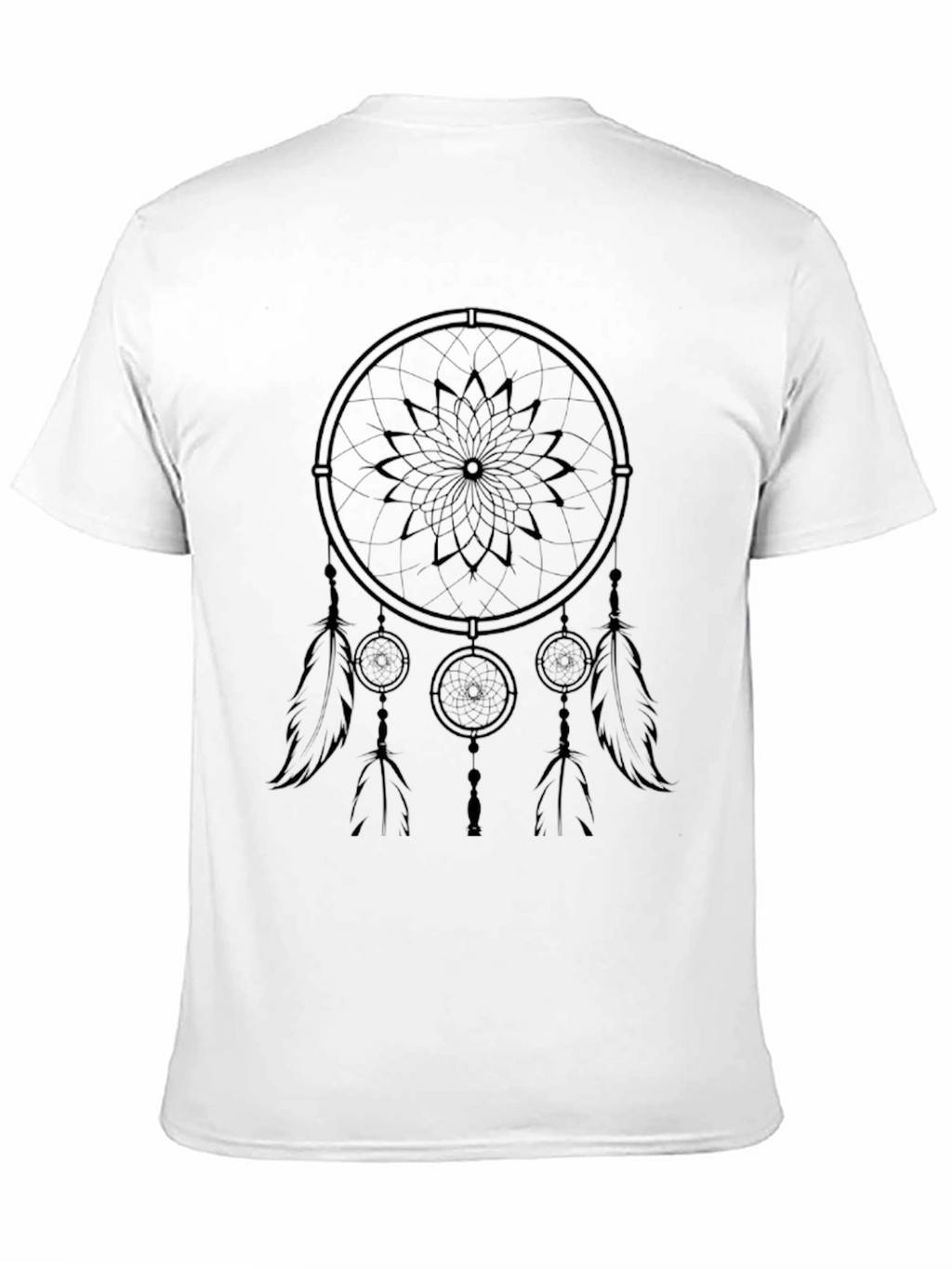 Dreamcatcher Graphic Tee - Stylish Black T-Shirt