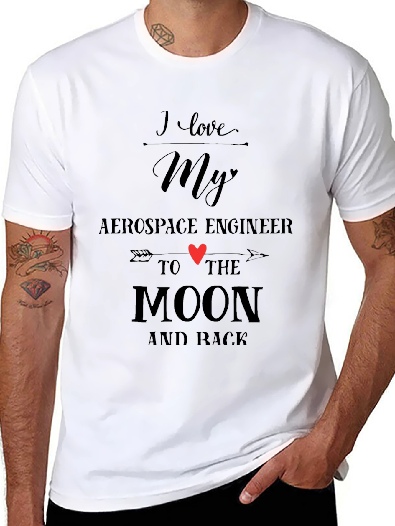 I Love My Aerospace Engineer T-Shirt