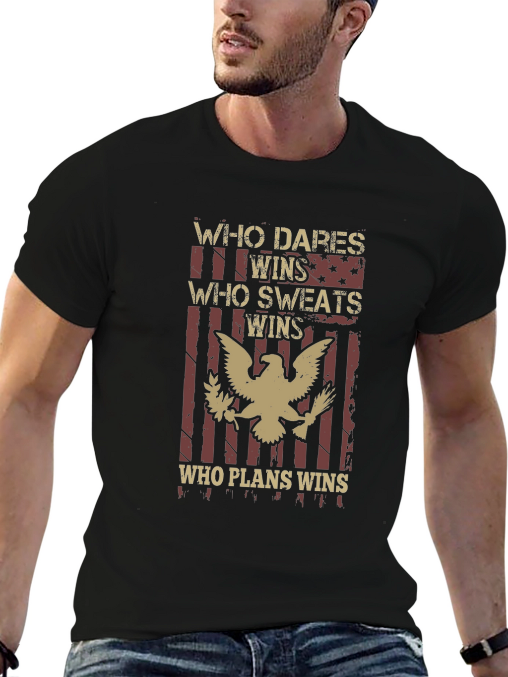 Who Dares Wins Graphic Tee