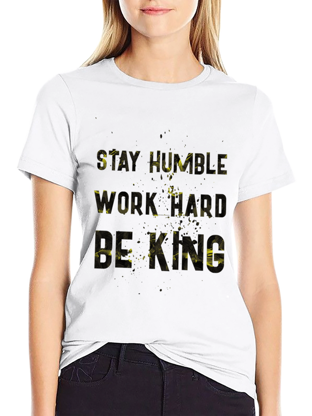 Stay Humble Boxing Black T-Shirt