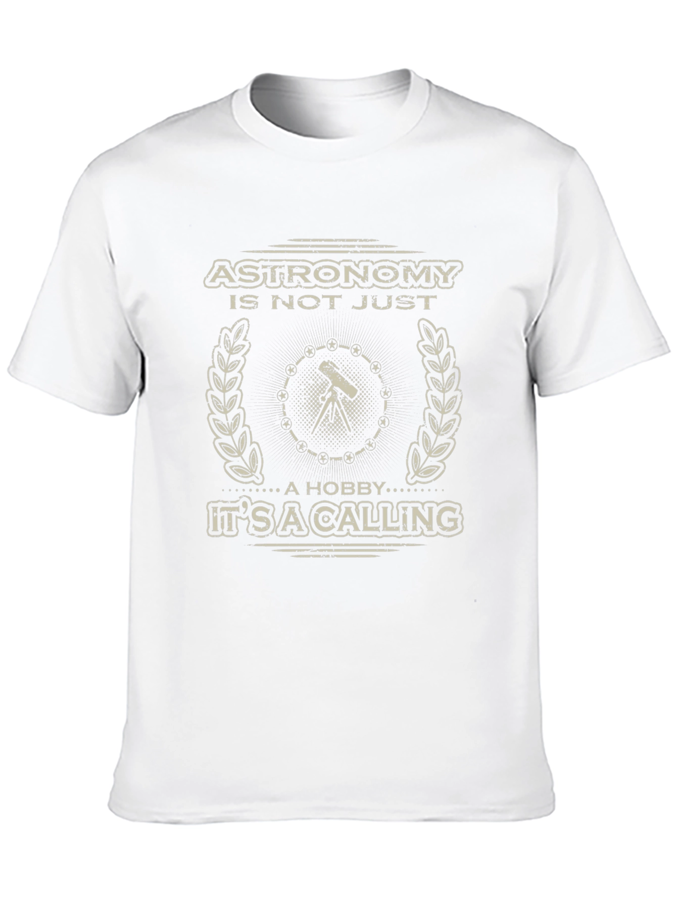 Astronomy Calling Black T-Shirt - Hobby Tee