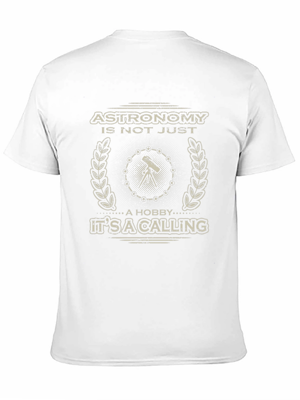 Astronomy Calling Black T-Shirt - Hobby Tee