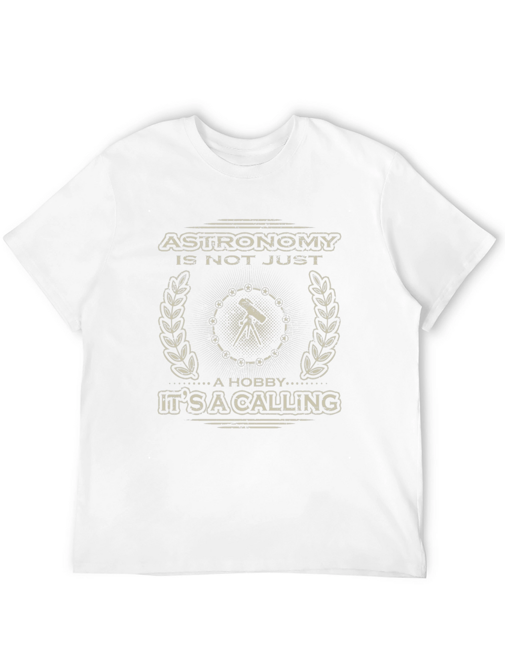 Astronomy Calling Black T-Shirt - Hobby Tee