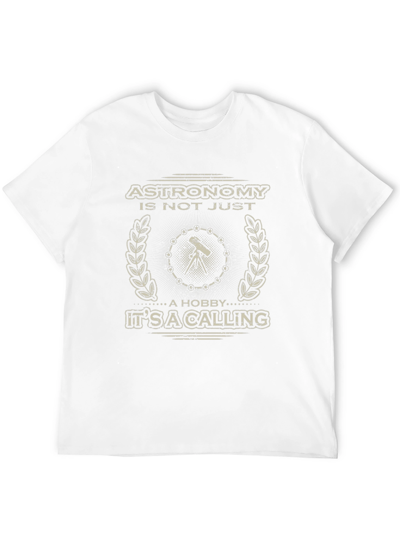 Astronomy Calling Black T-Shirt - Hobby Tee