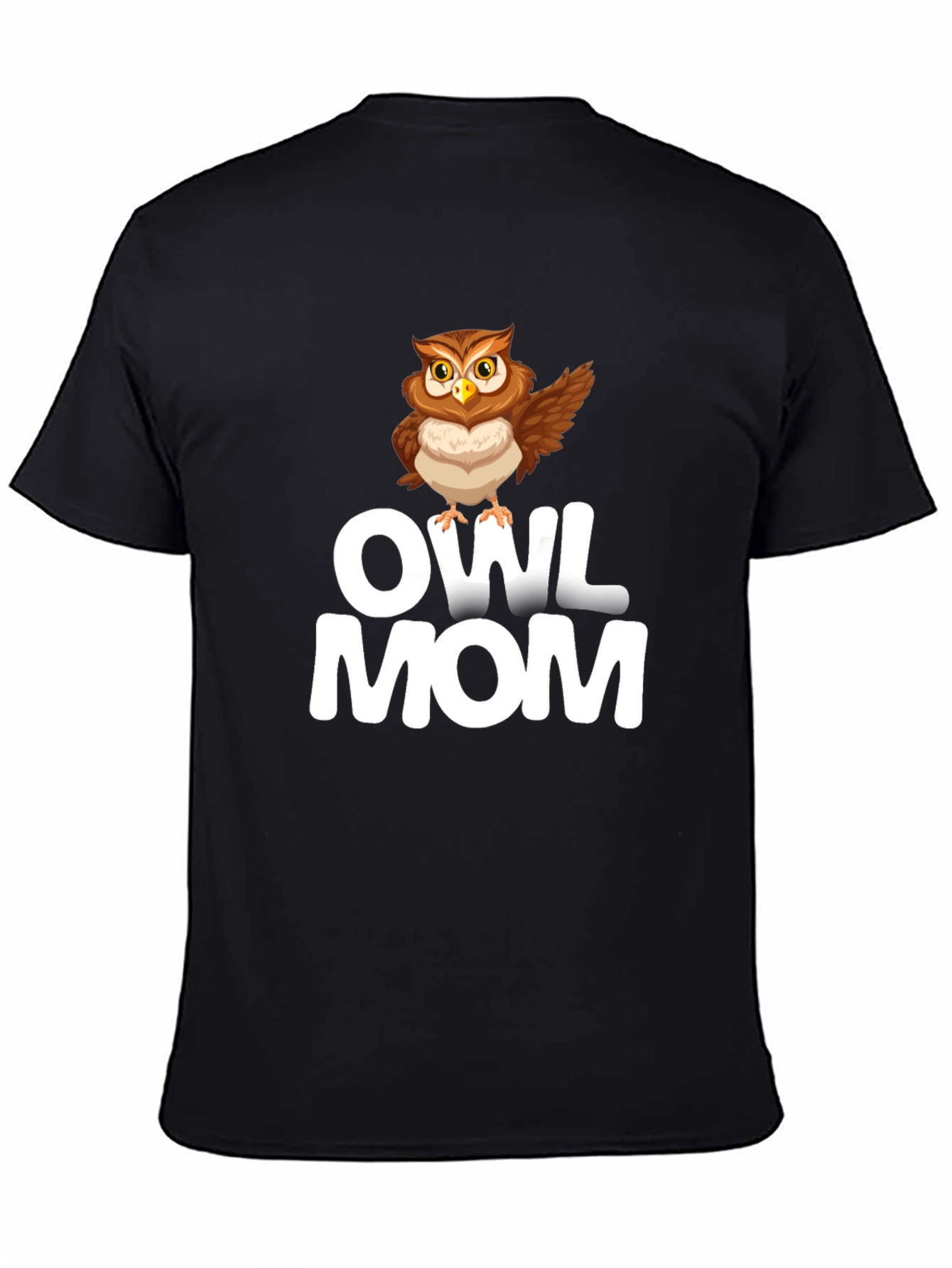 Owl Mom T-Shirt - Cute Bird Lover Tee
