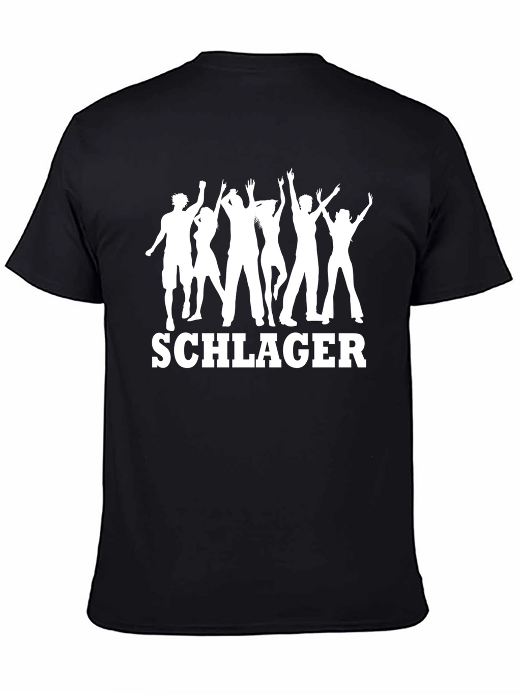 Schlager Party T-Shirt - Black