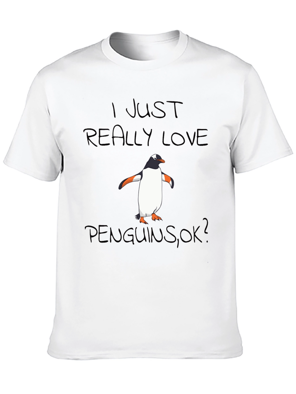 Penguin Lover Black T-Shirt