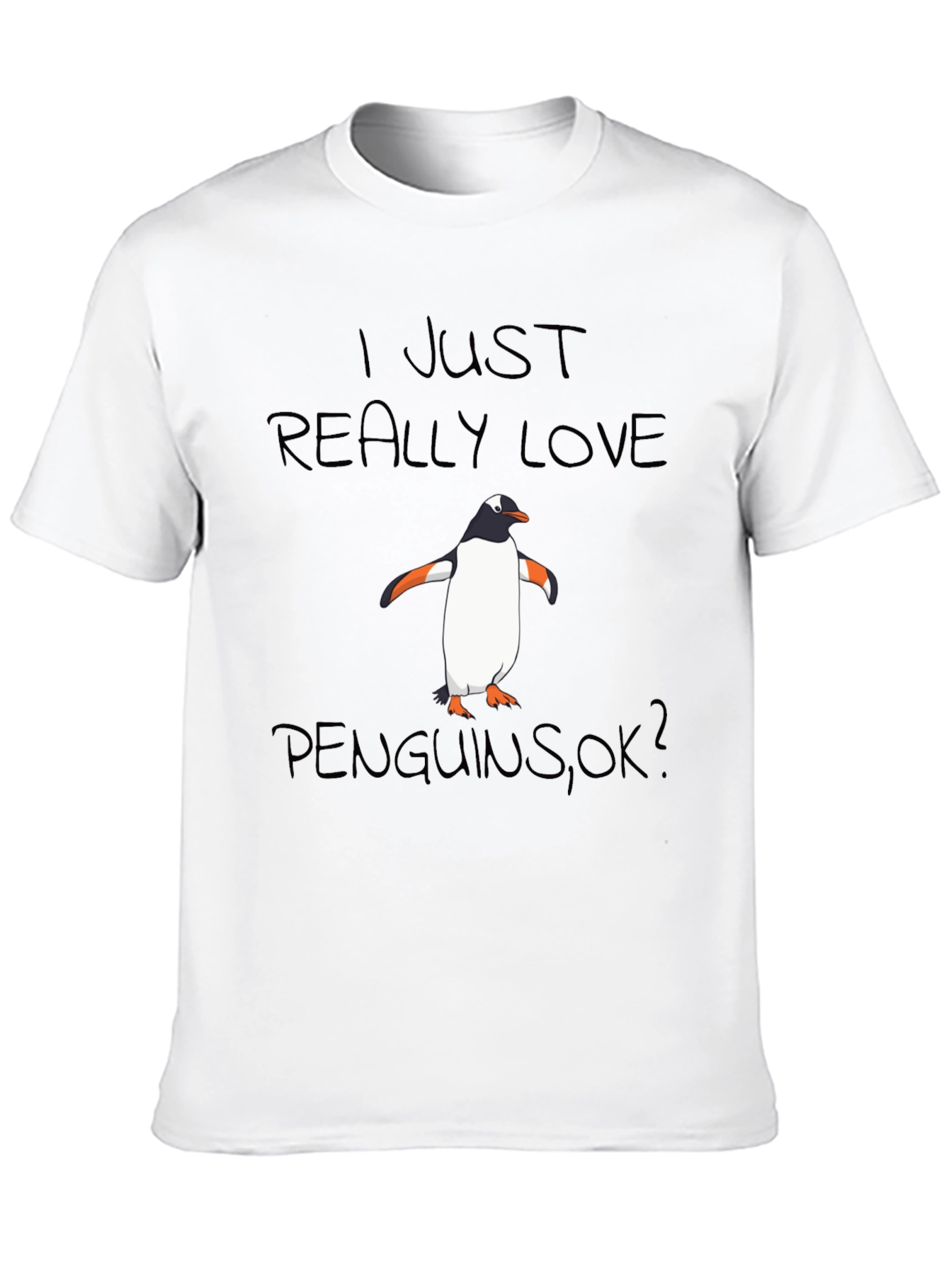 Penguin Lover Black T-Shirt