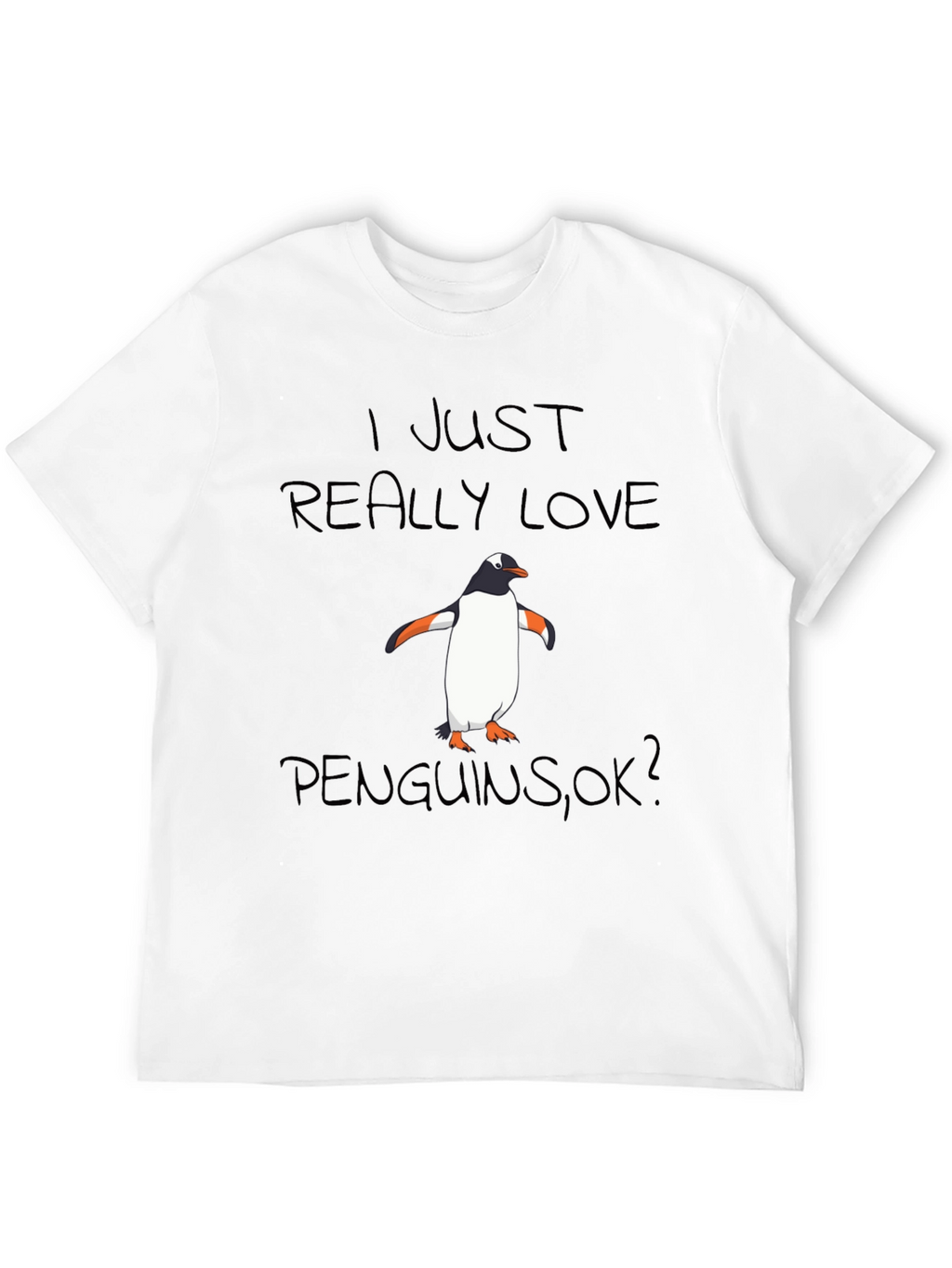 Penguin Lover Black T-Shirt