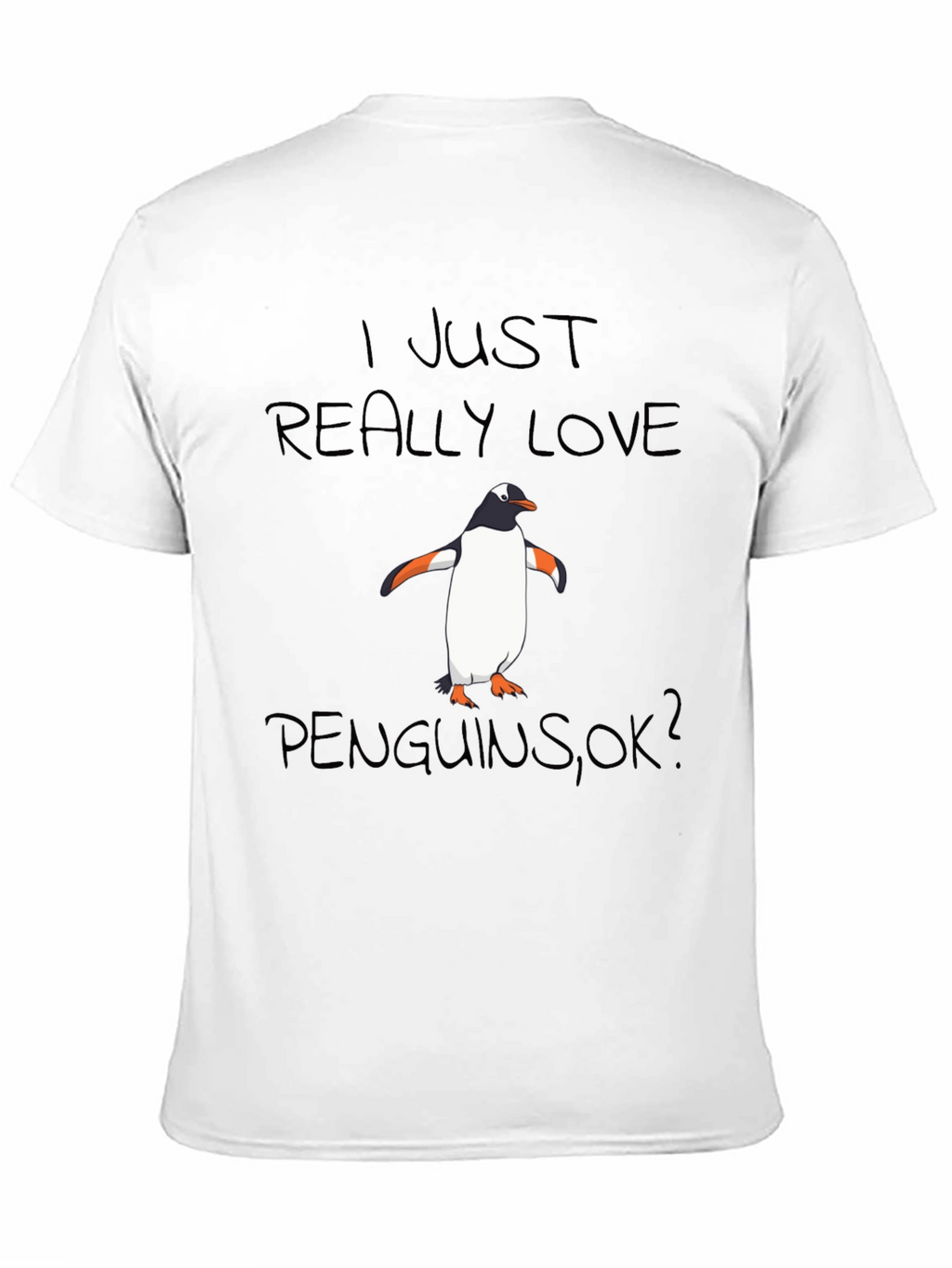 Penguin Lover Black T-Shirt