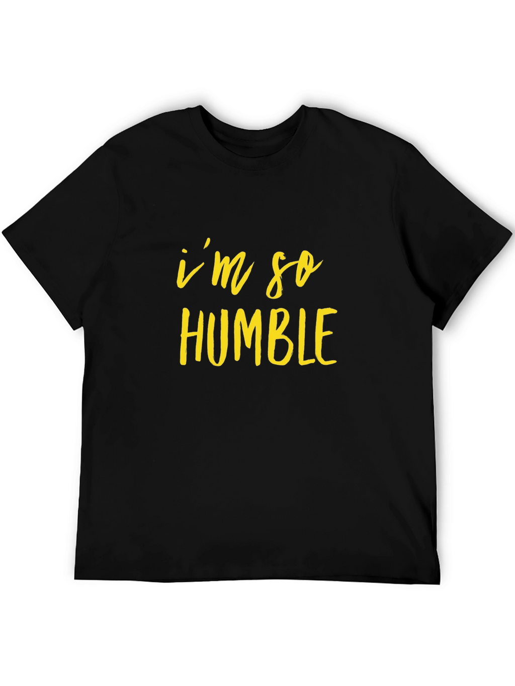 Humble Statement T-Shirt - Black