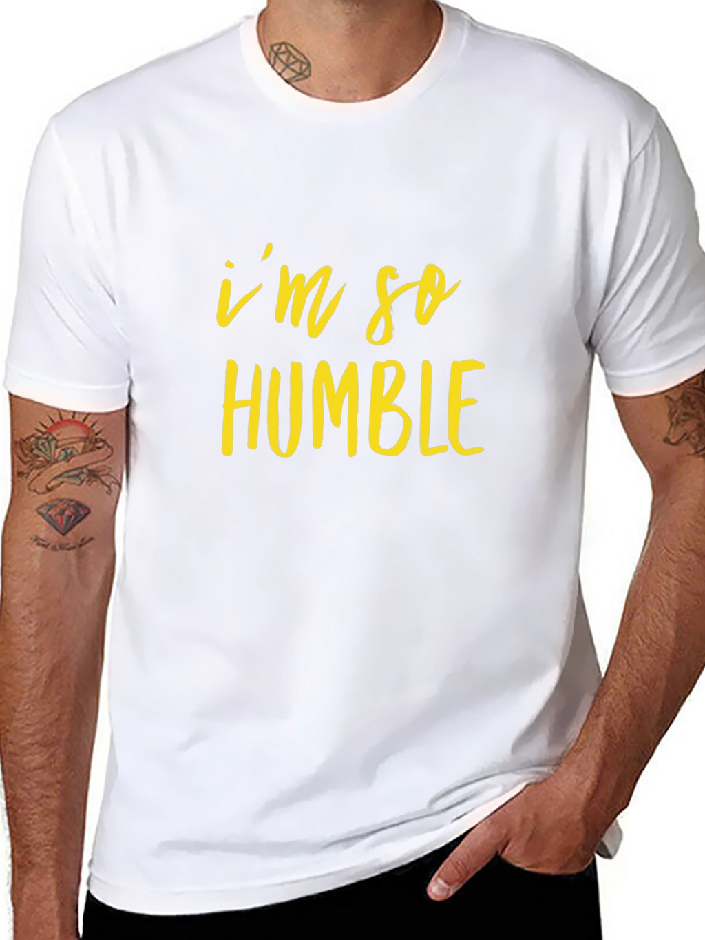 Humble Statement T-Shirt - Black