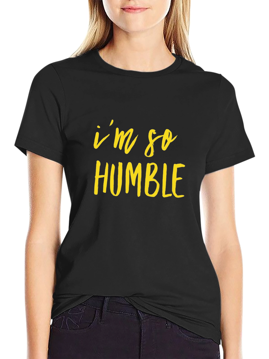 Humble Statement T-Shirt - Black