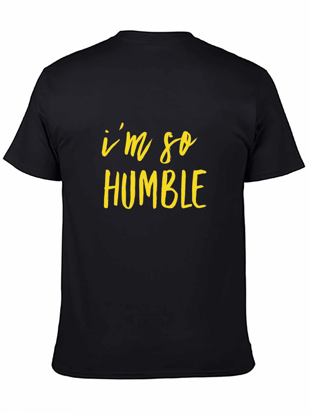 Humble Statement T-Shirt - Black