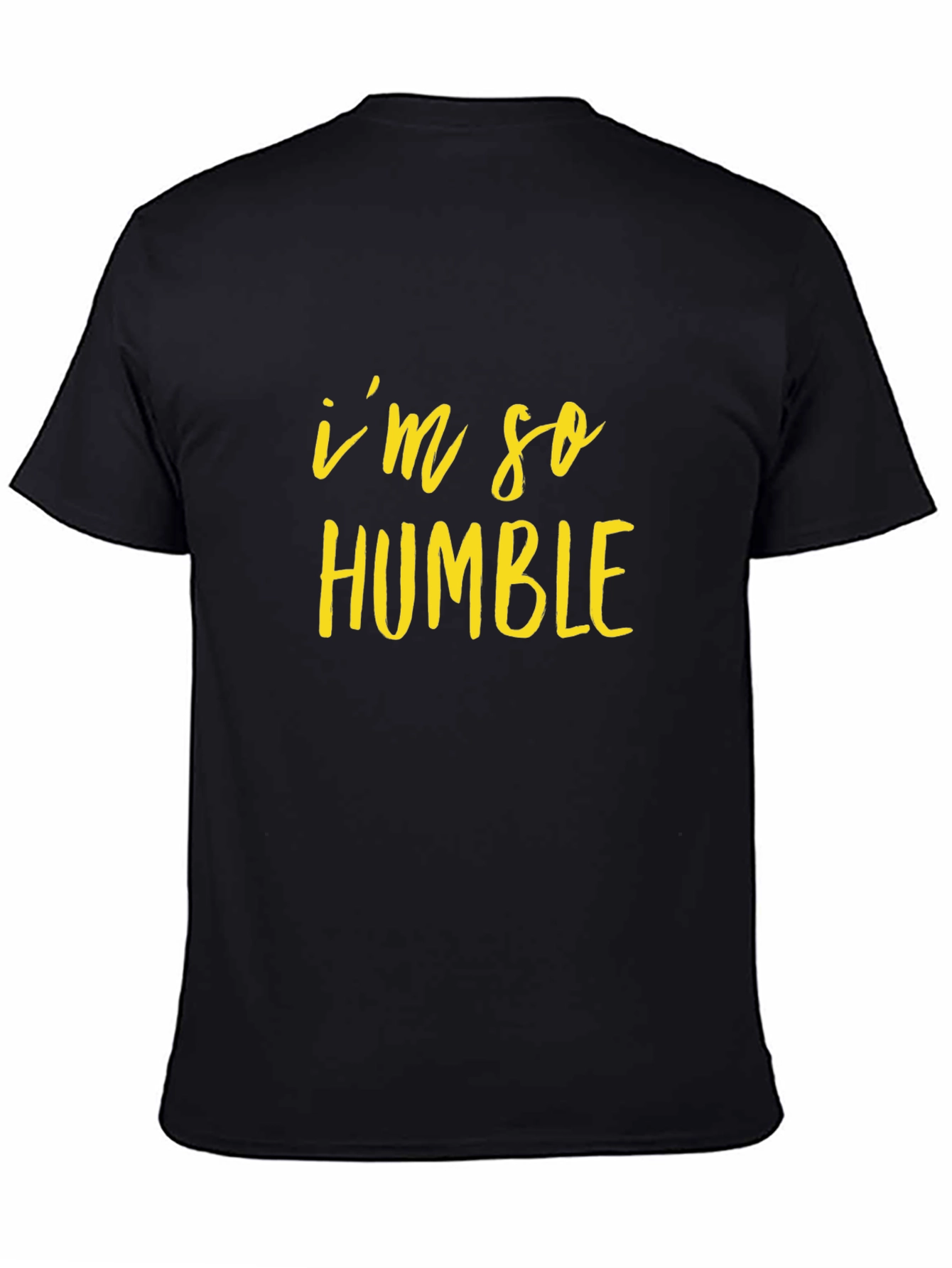 Humble Statement T-Shirt - Black