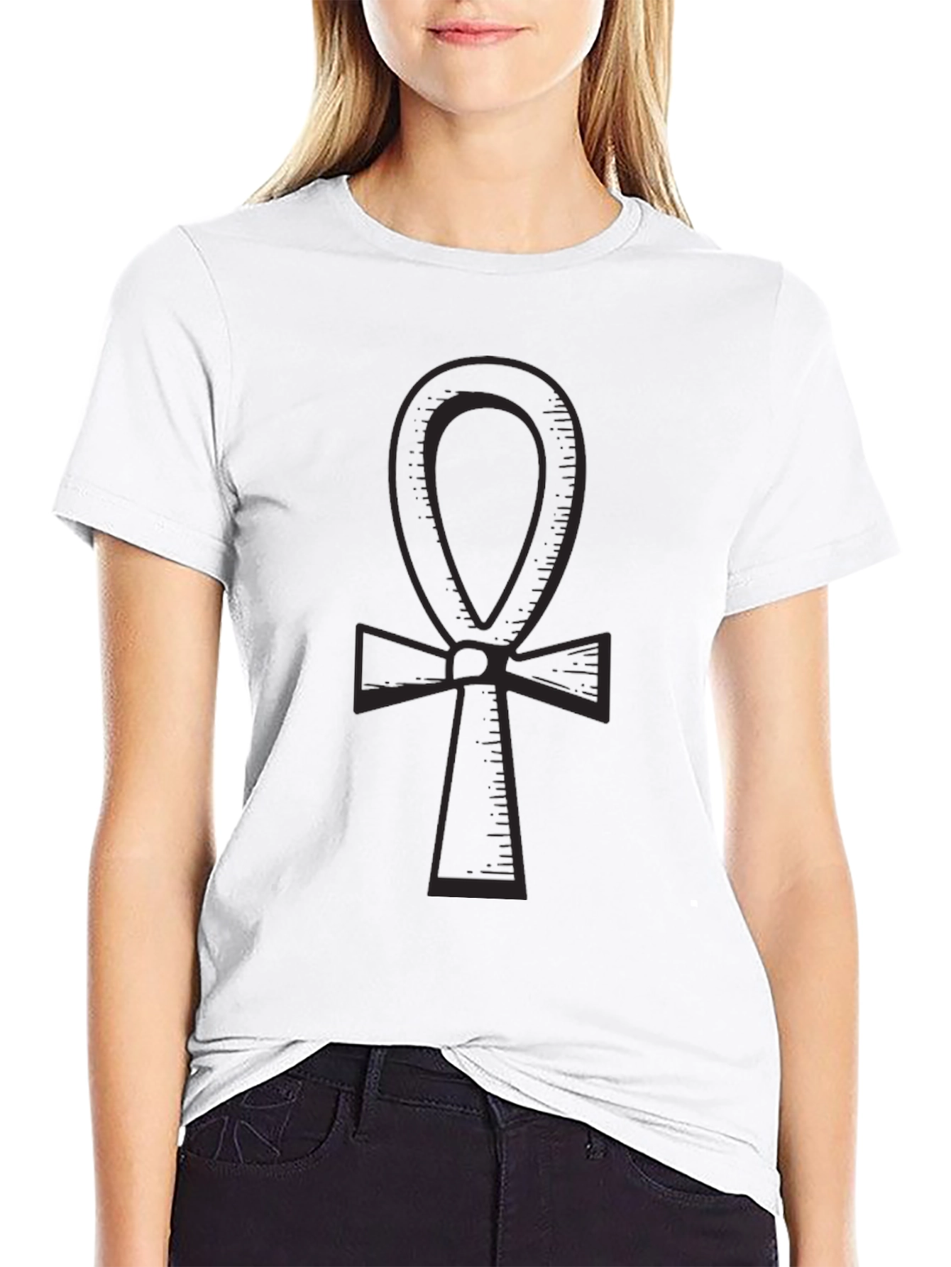 Ankh T-Shirt - Symbol of Life Ancient Egyptian Cross