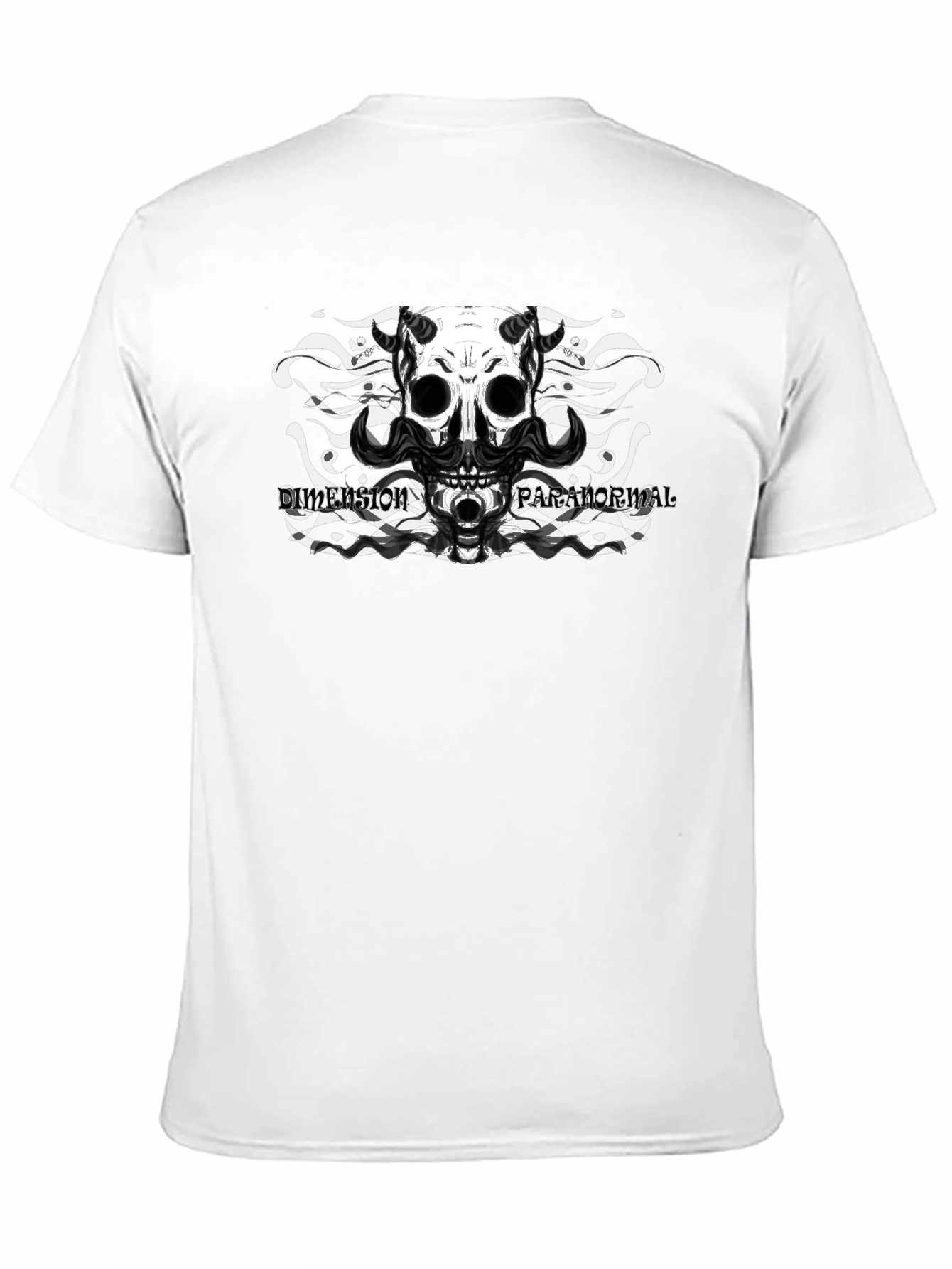 Skull Dimension Paranormal Graphic T-Shirt