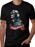 Road Roger Gorilla Biker T-Shirt