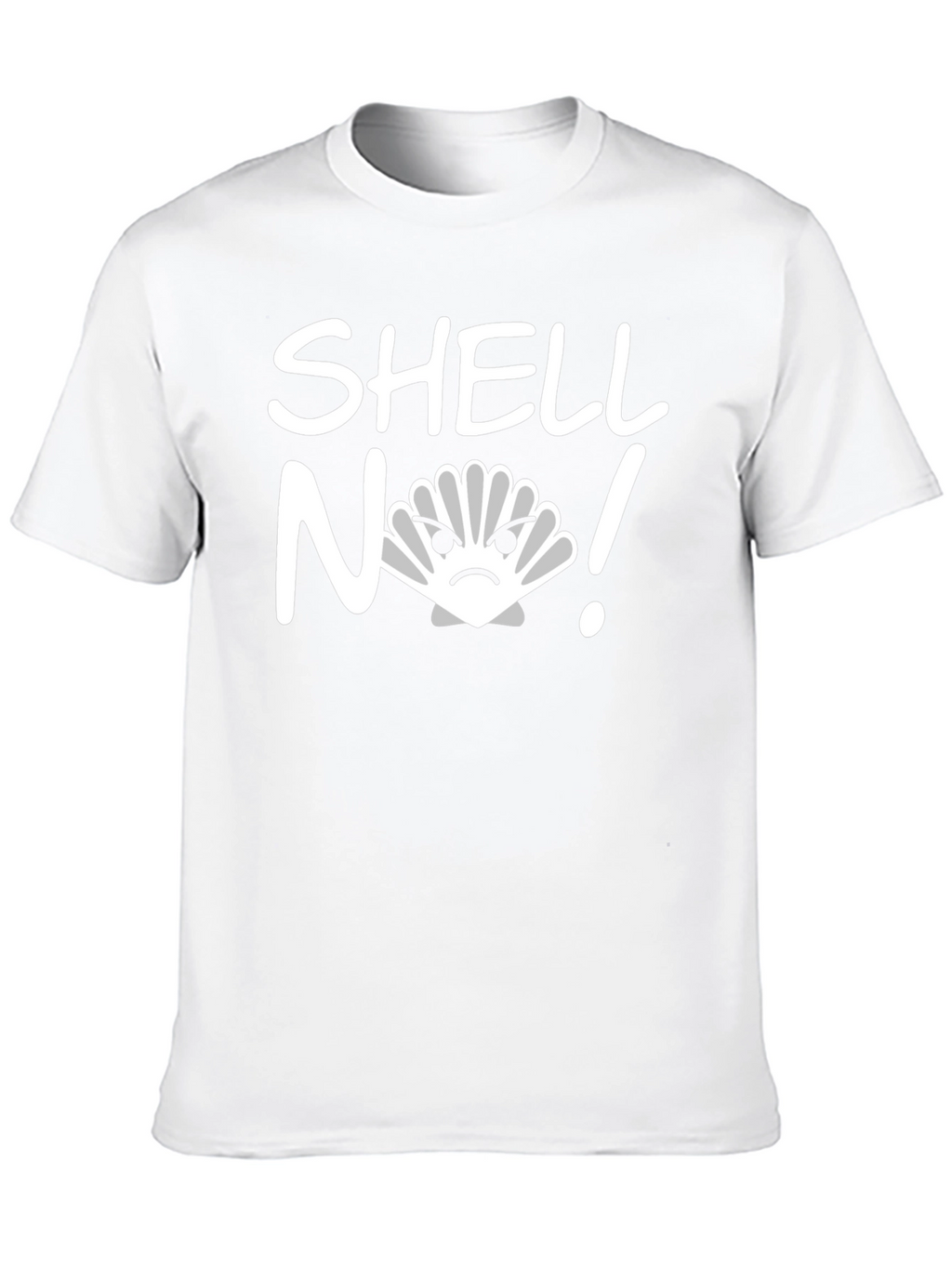 Shell No! Funny Graphic Novelty T-Shirt