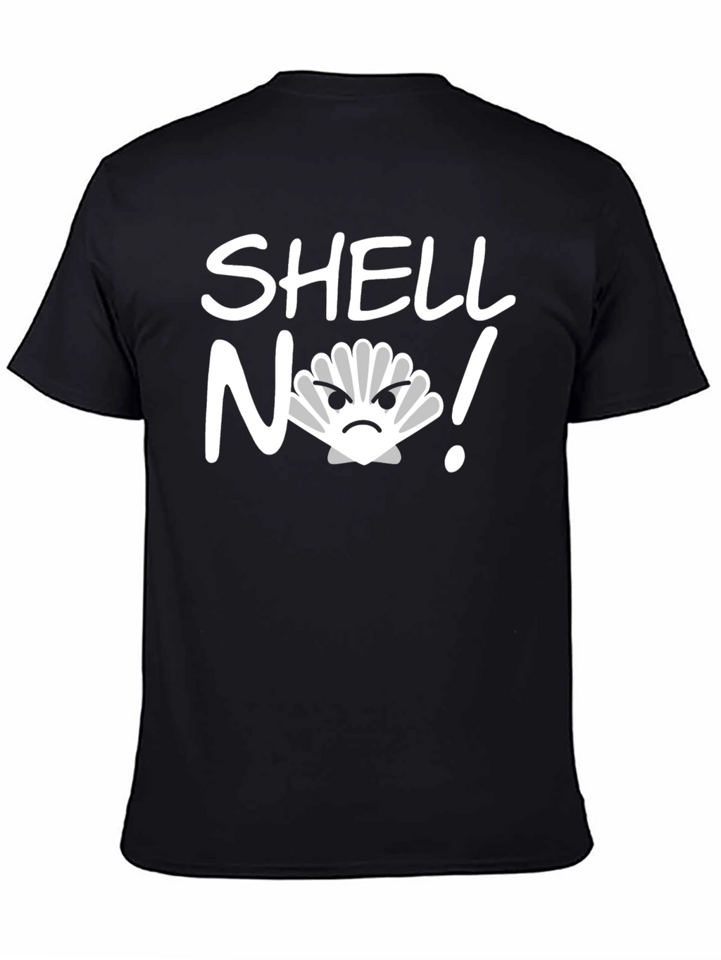 Shell No! Funny Graphic Novelty T-Shirt
