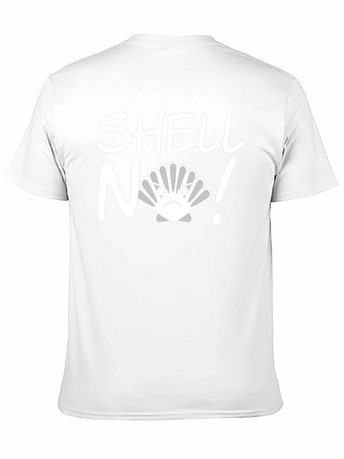 Shell No! Funny Graphic Novelty T-Shirt