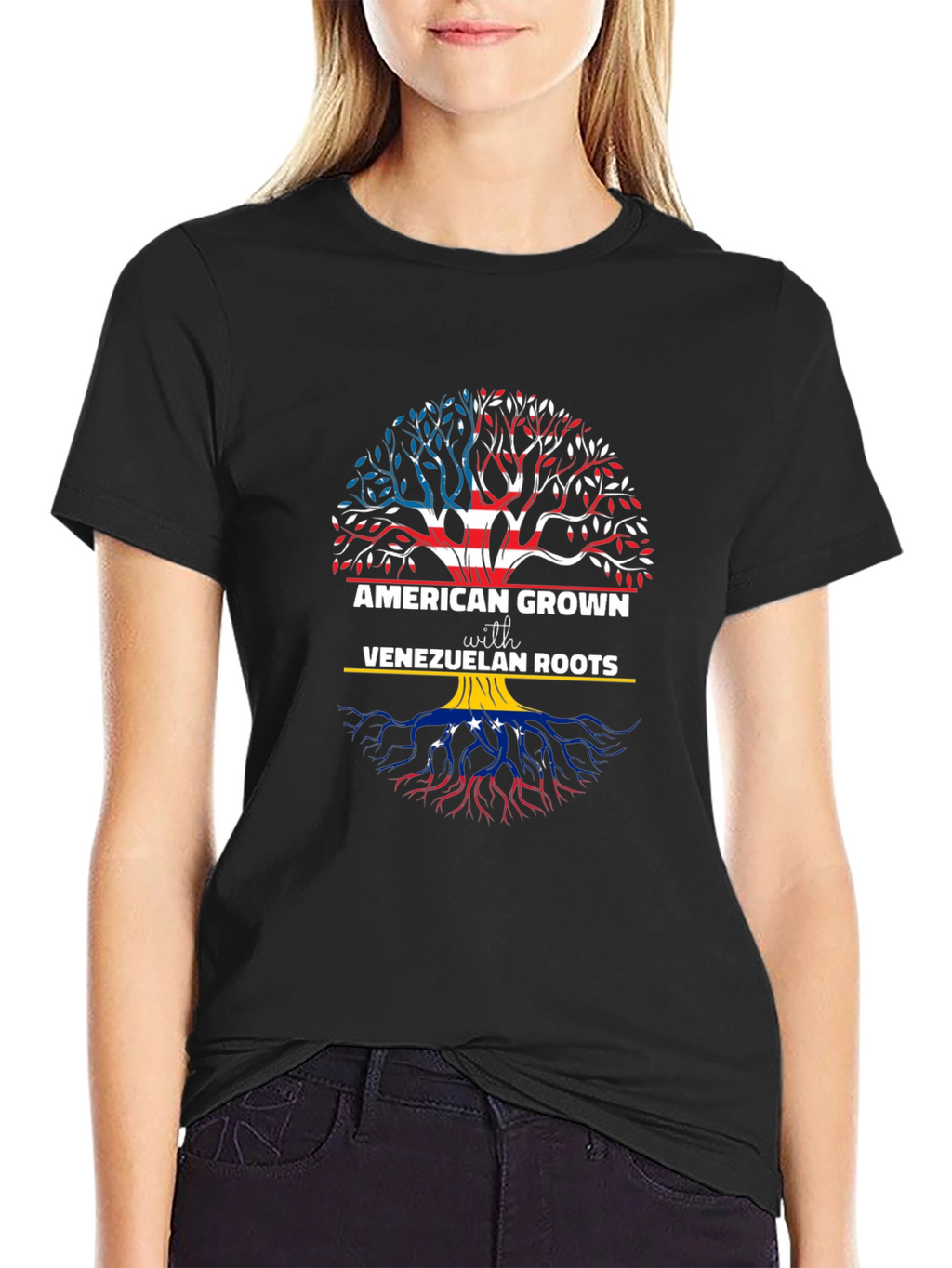 American Grown Venezuelan Roots T-Shirt