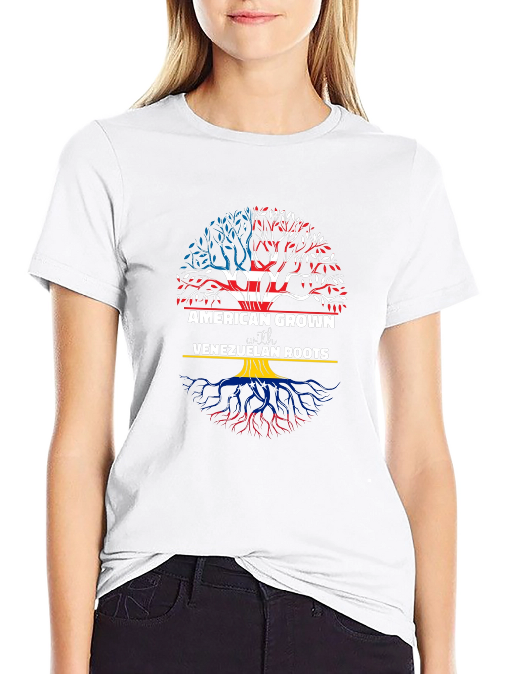 American Grown Venezuelan Roots T-Shirt
